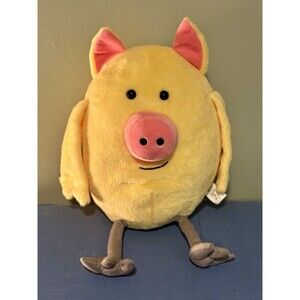 Little Joe Chickapig Yellow Pig Chicken Plush Stuffed Animal Manhattan Toy